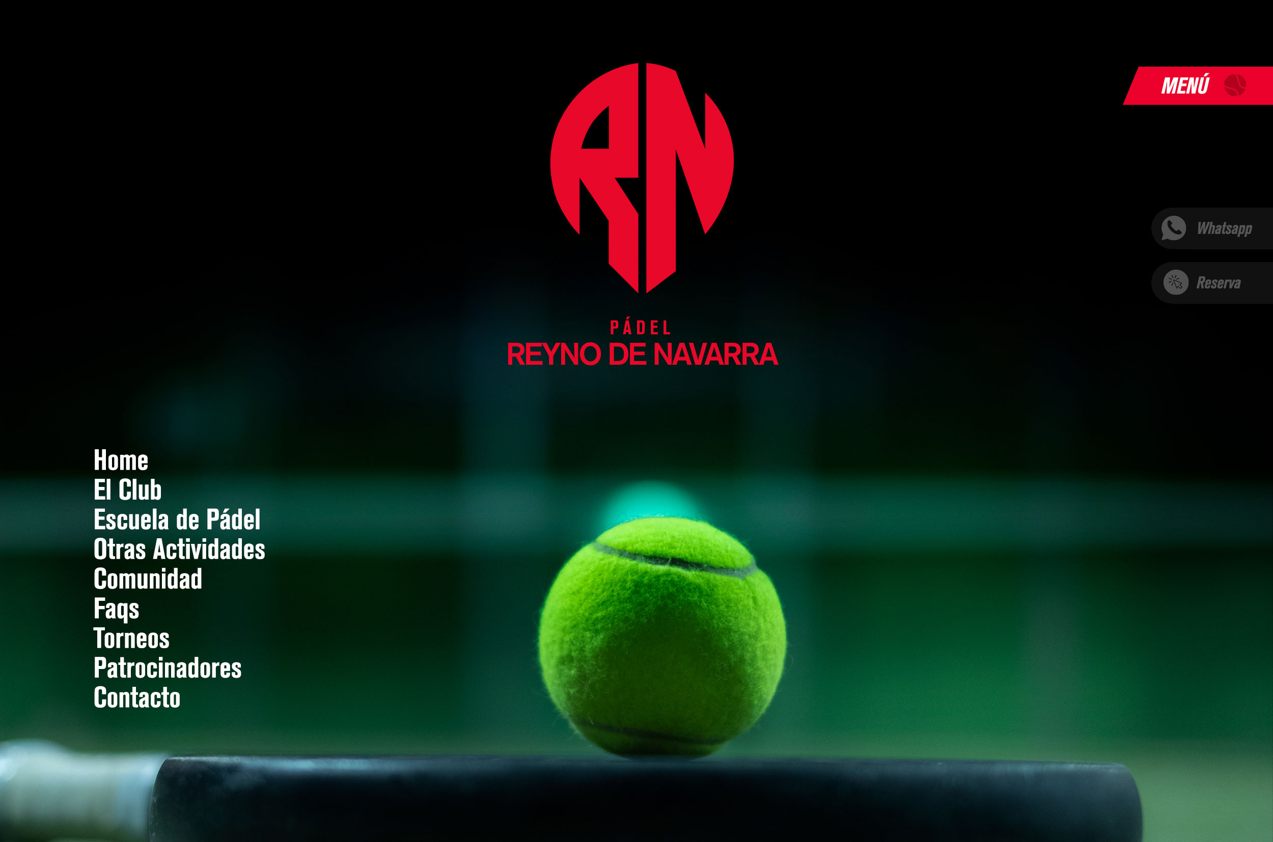Pádel Reyno de Navarras logotyp