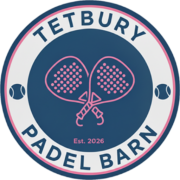 Tetbury Padel Barns logotyp